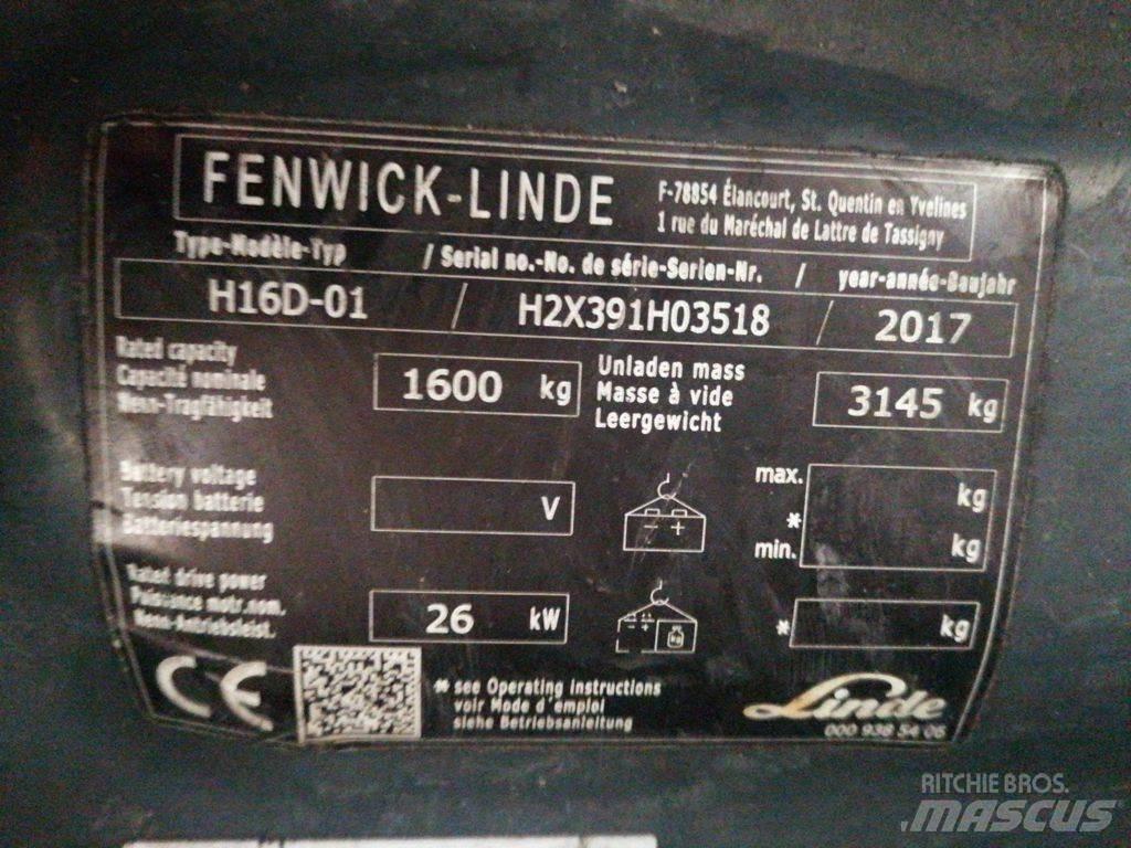 Linde H16D-01 Empilhadores Diesel