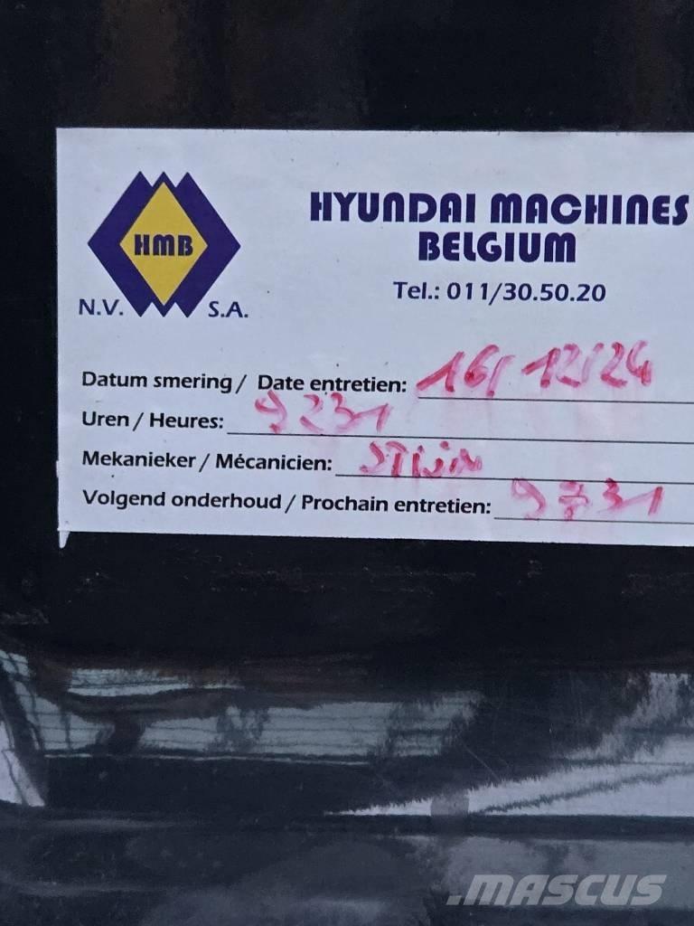 Hyundai R 180W-9A Escavadoras de rodas