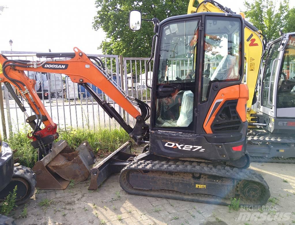 Doosan DX 27 Z Mini Escavadoras <7t