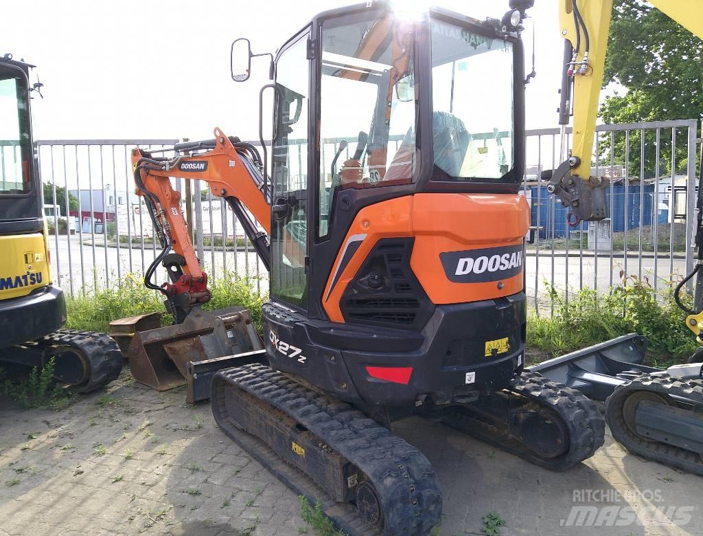 Doosan DX 27 Z Mini Escavadoras <7t