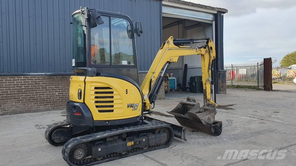 Yanmar VIO 27-6 Mini Escavadoras <7t
