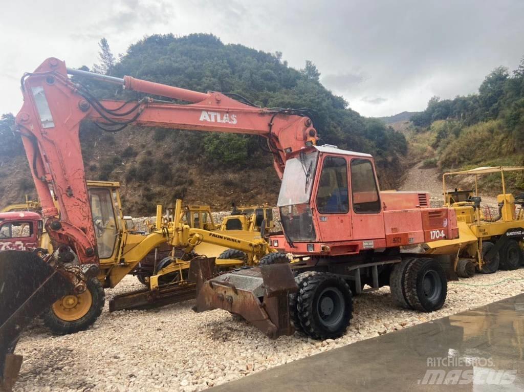 Atlas 1704 Escavadoras de rodas