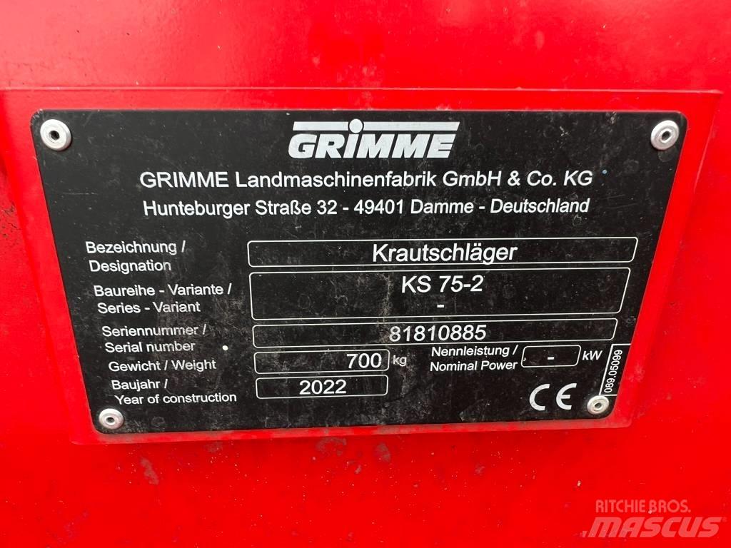 Grimme KS 75-2 Arrancadores de Batatas