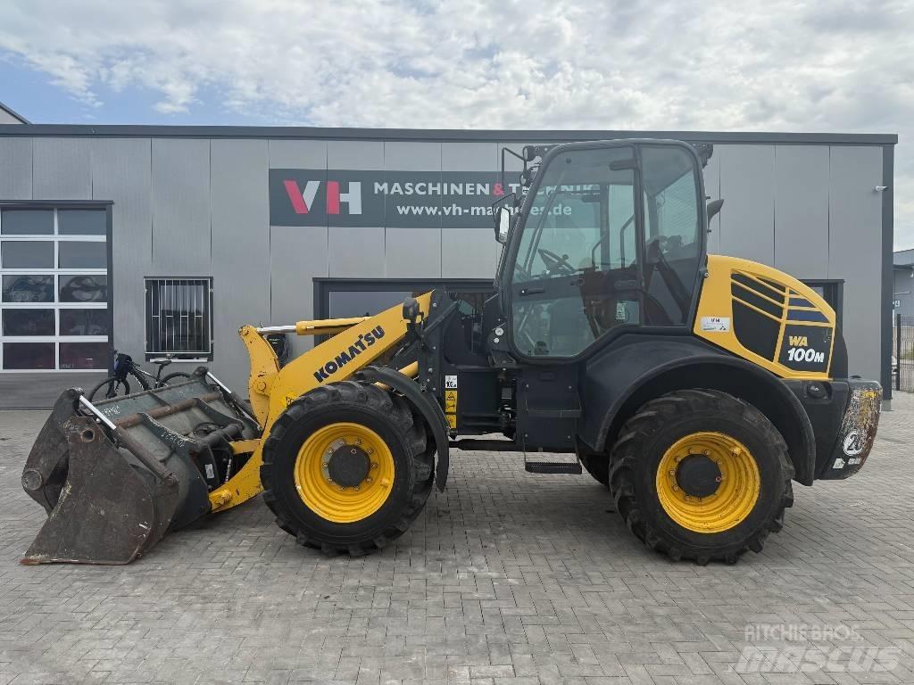 Komatsu WA 100 M-7 Pás carregadoras de rodas