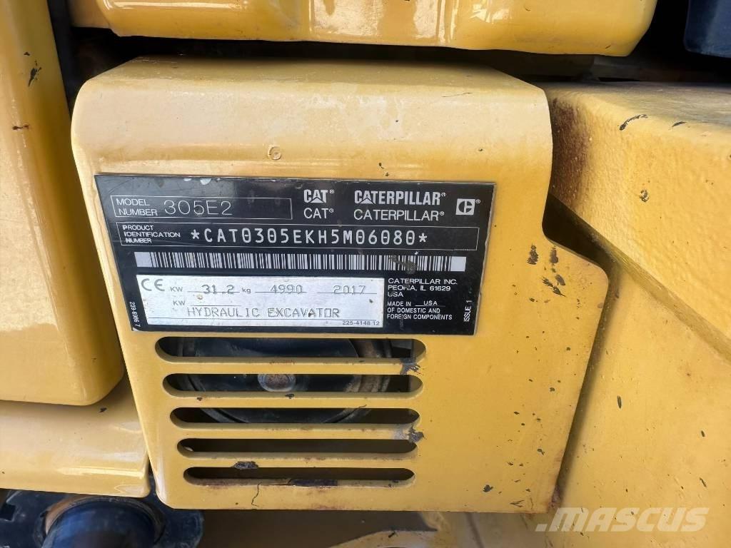 CAT 305 Mini Escavadoras <7t