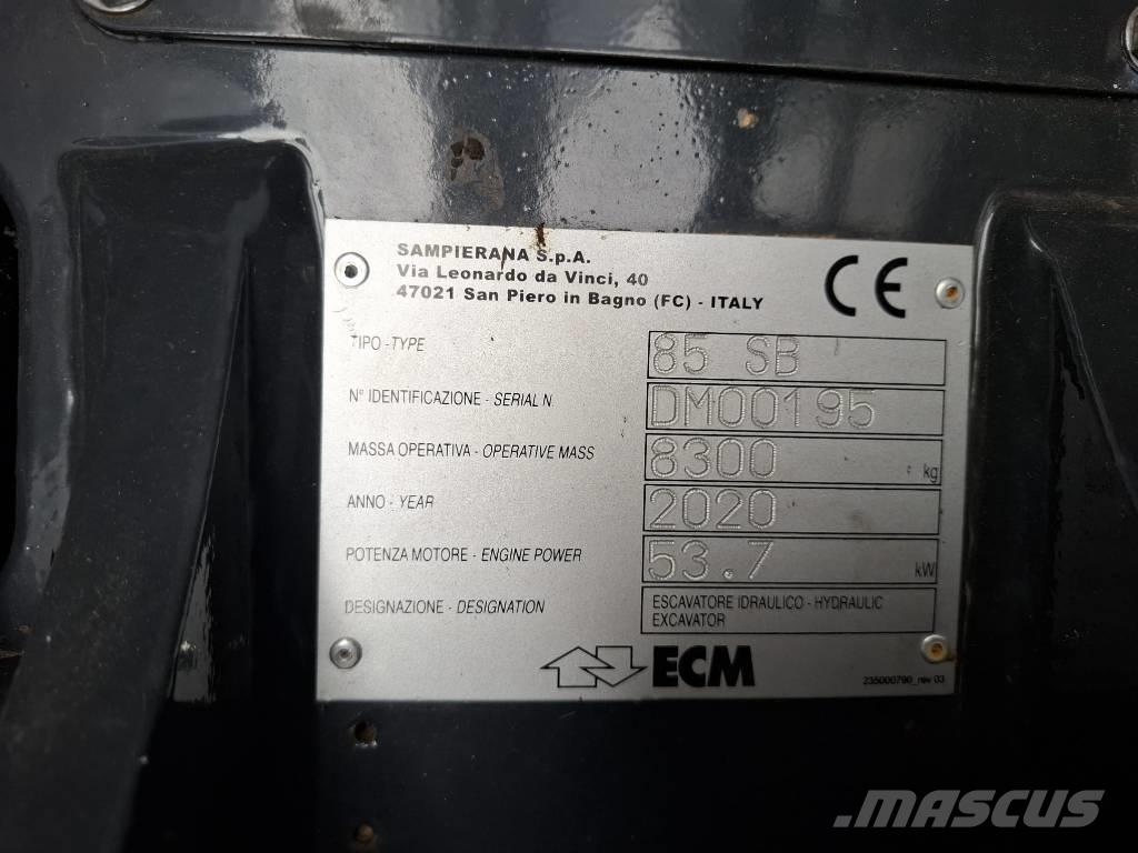 ECM 85 SB Escavadoras Midi 7t - 12t