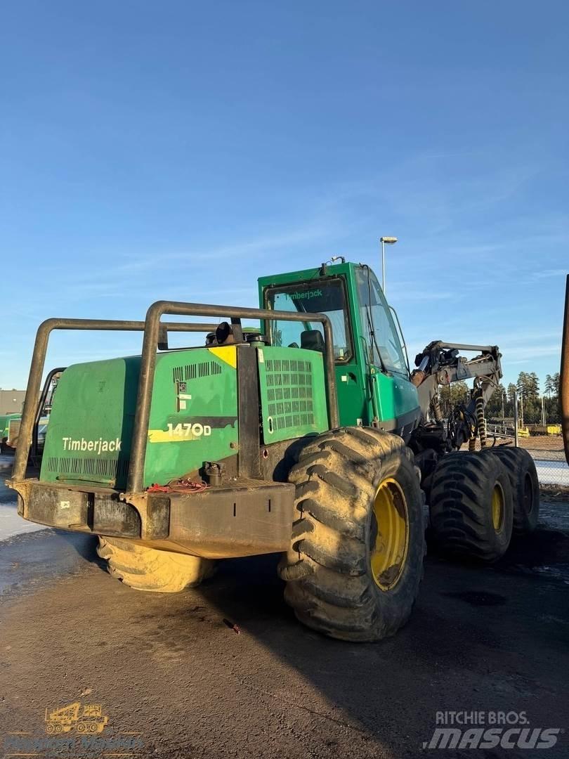 Timberjack 1470D Processadores florestais
