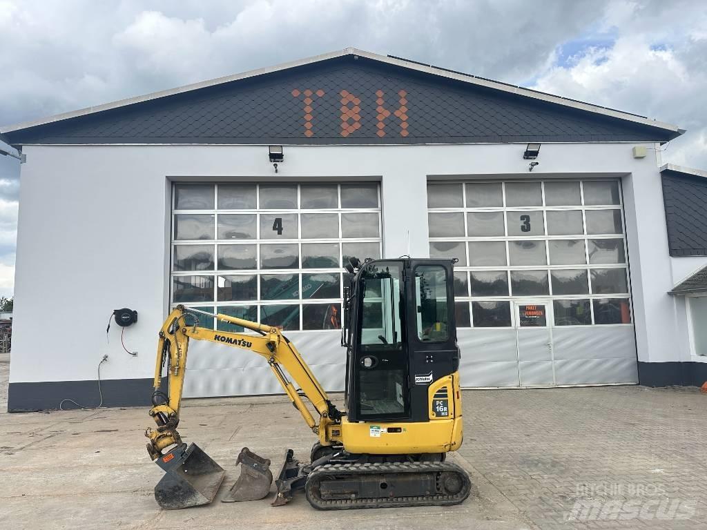 Komatsu PC 16 R-3HS Mini Escavadoras <7t