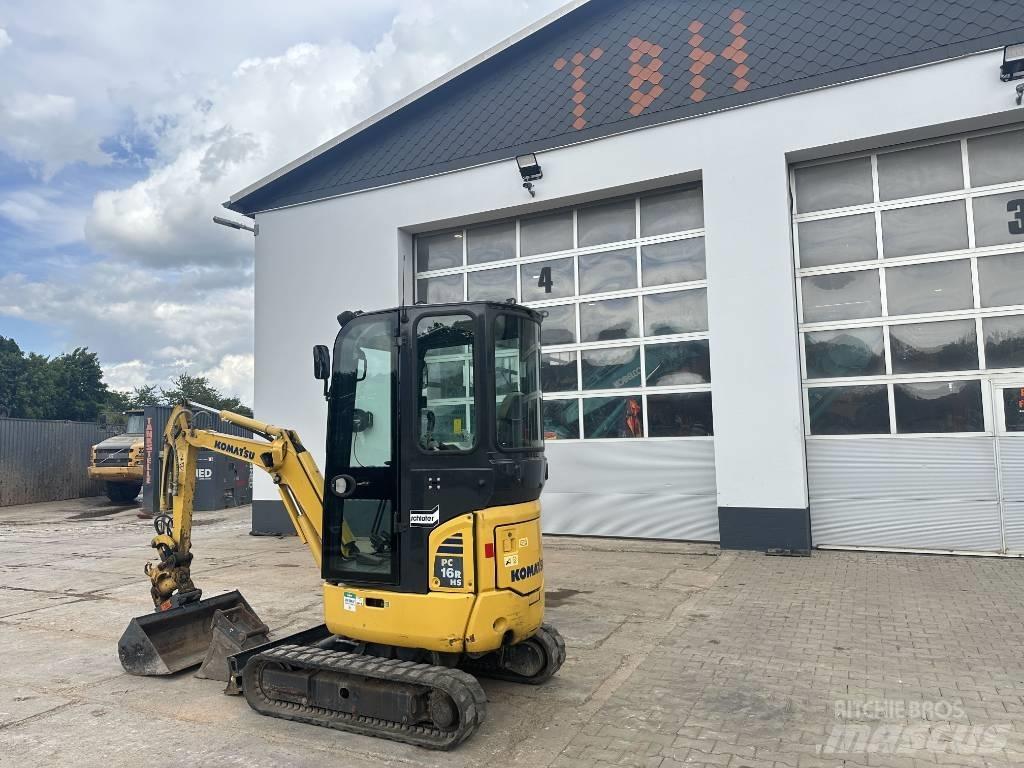 Komatsu PC 16 R-3HS Mini Escavadoras <7t