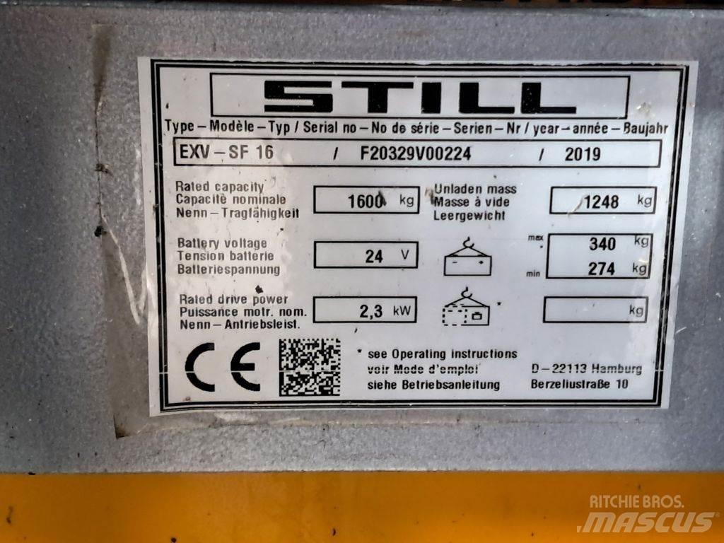 Still EXV-SF16 Empilhador para operador externo
