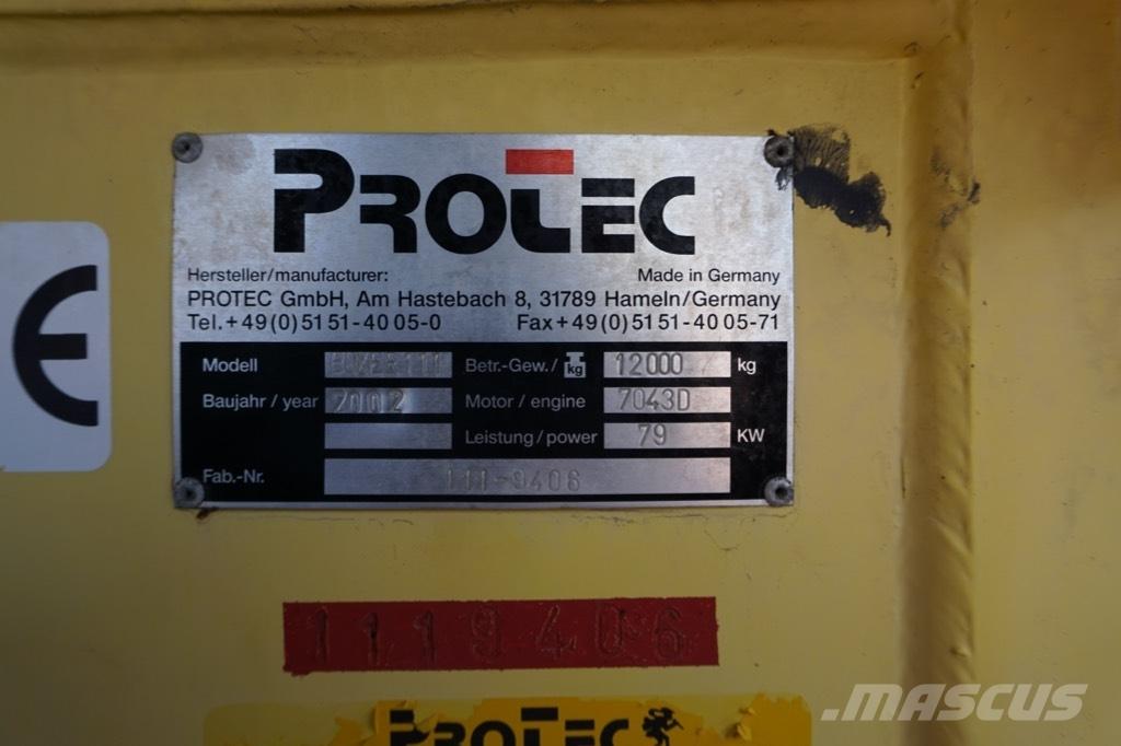 Protec Boxer 111 Cilindros Compactadores monocilíndricos