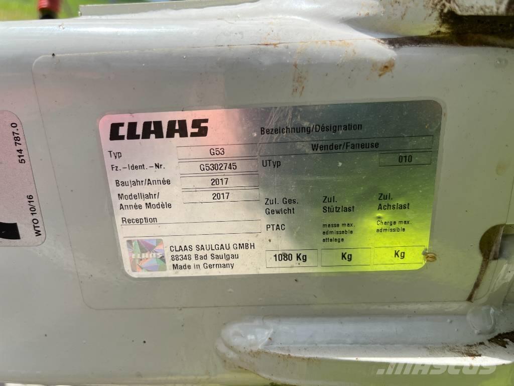 CLAAS Volto 800 Ancinho virador