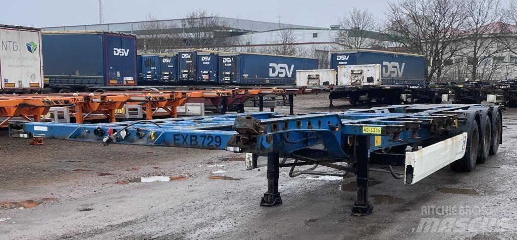 Krone Krone SDC27 Semi Reboques Porta Contentores