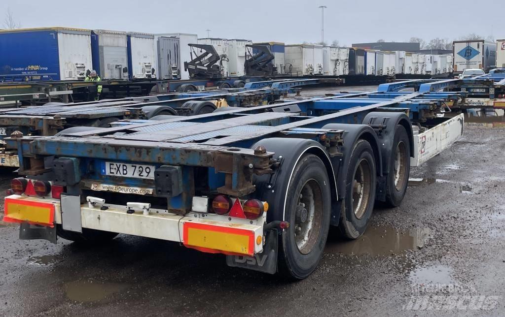 Krone Krone SDC27 Semi Reboques Porta Contentores
