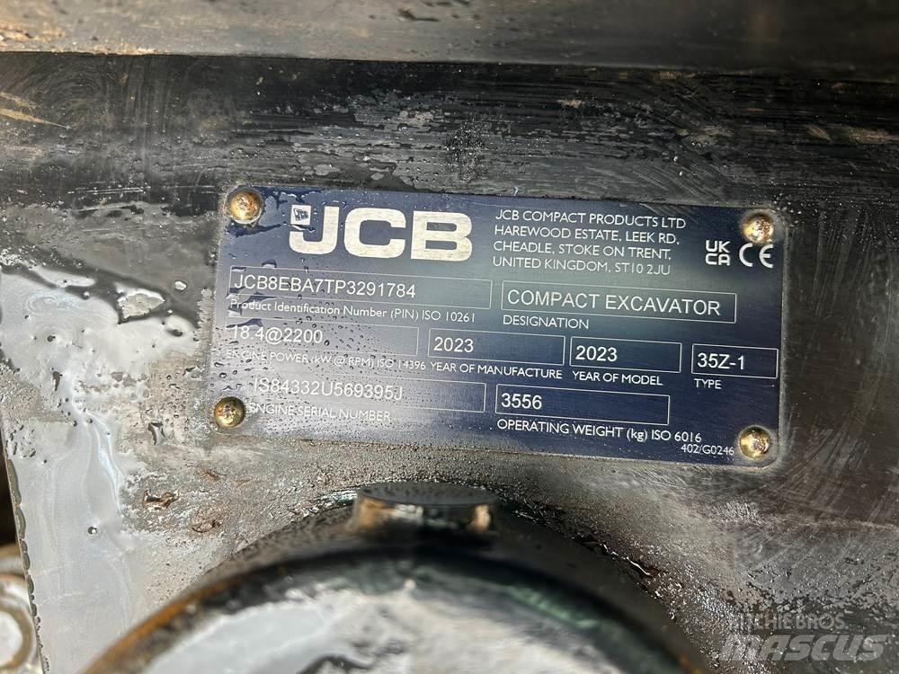 JCB 35Z-1 Mini Escavadoras <7t
