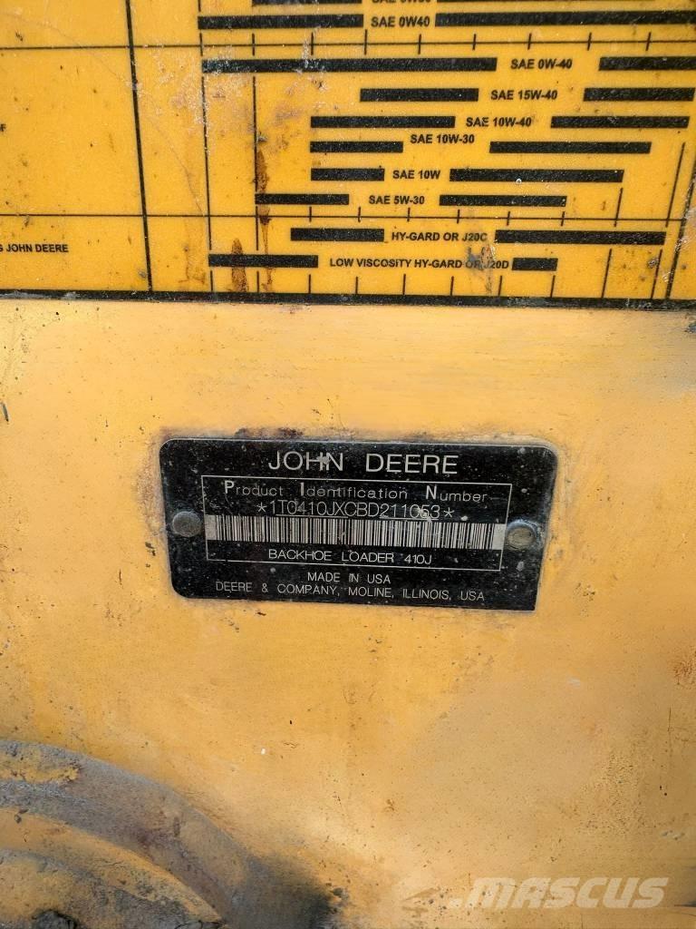 John Deere 410 J Retroescavadoras