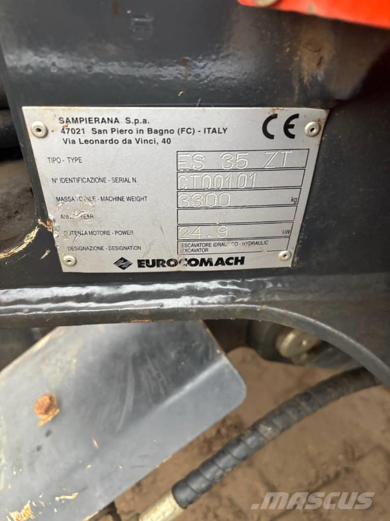 Eurocomach ES 35 ZT Mini Escavadoras <7t
