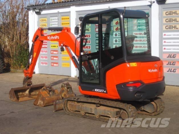 Kubota KX027-4 Mini Escavadoras <7t