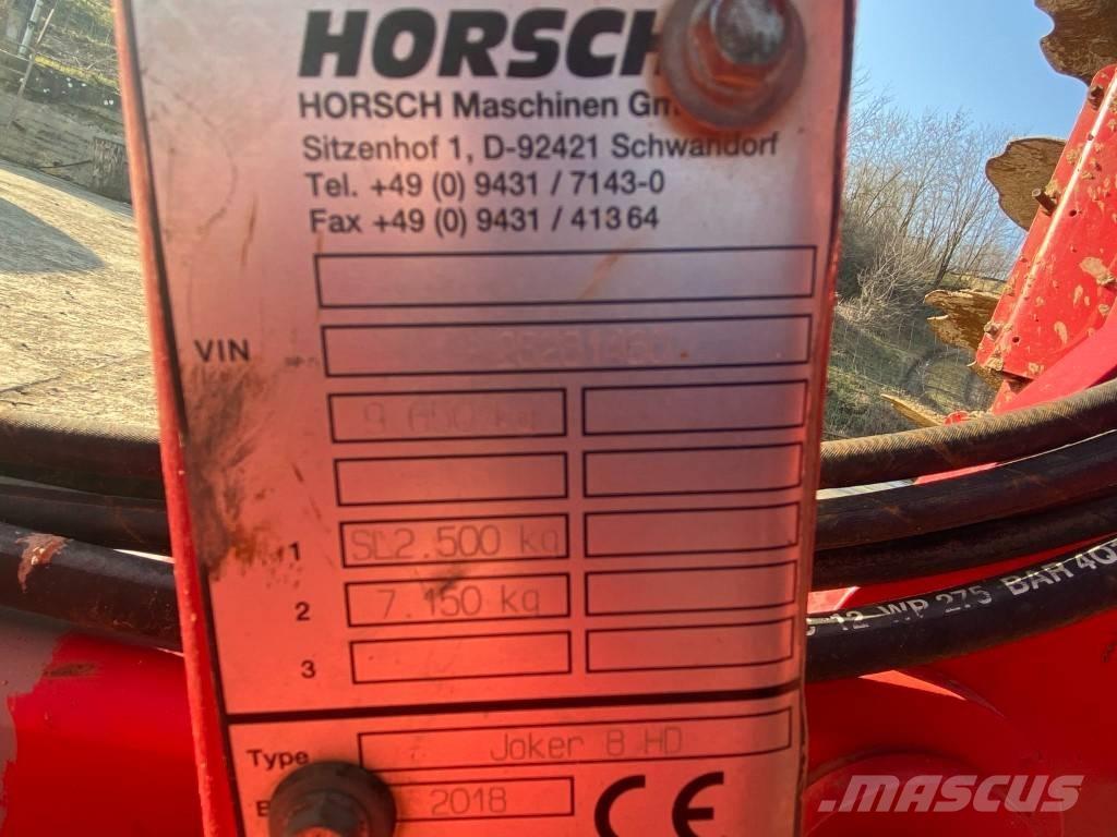 Horsch Joker 8 HD Grade de discos