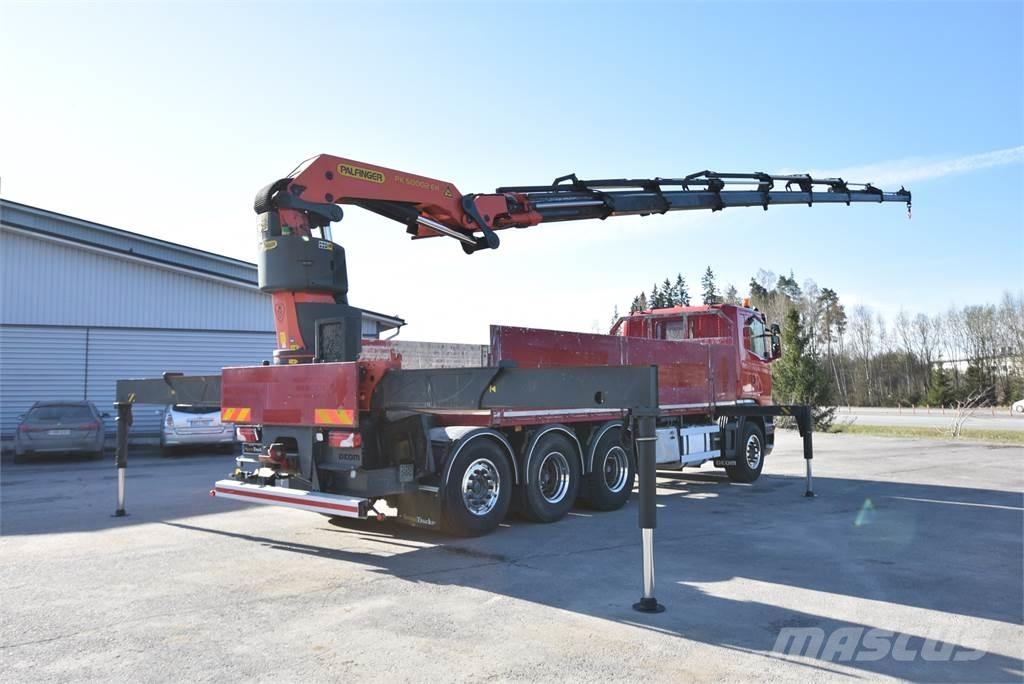 Scania G440 8X4 Camiões grua