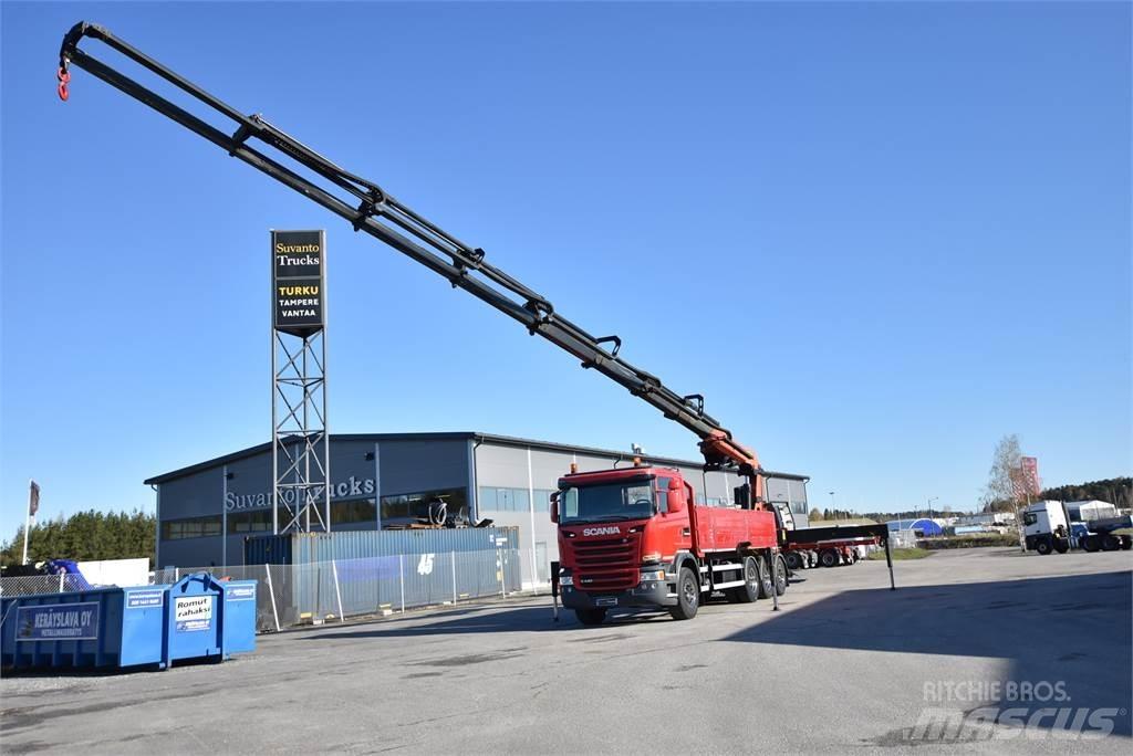 Scania G440 8X4 Camiões grua