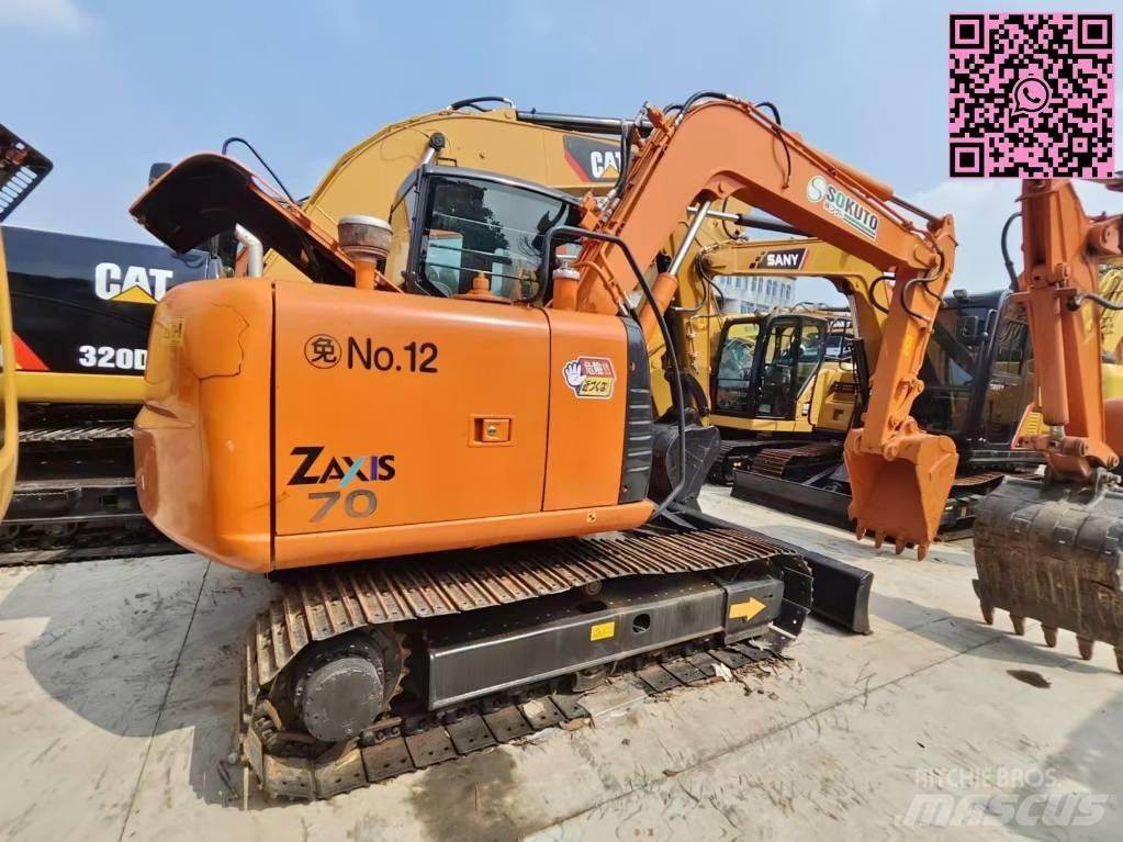 Hitachi ZX 70 Mini Escavadoras <7t