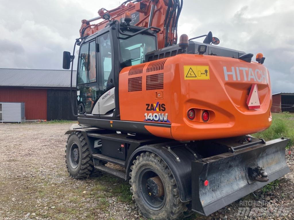 Hitachi 140w Escavadoras de rodas