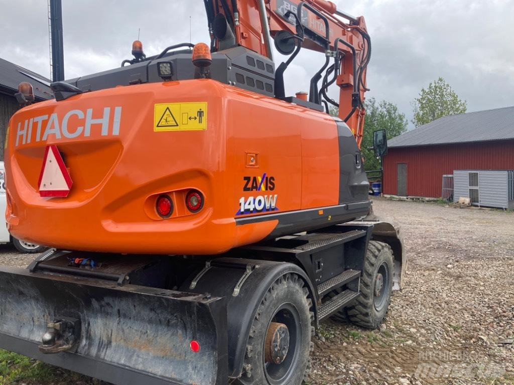 Hitachi 140w Escavadoras de rodas