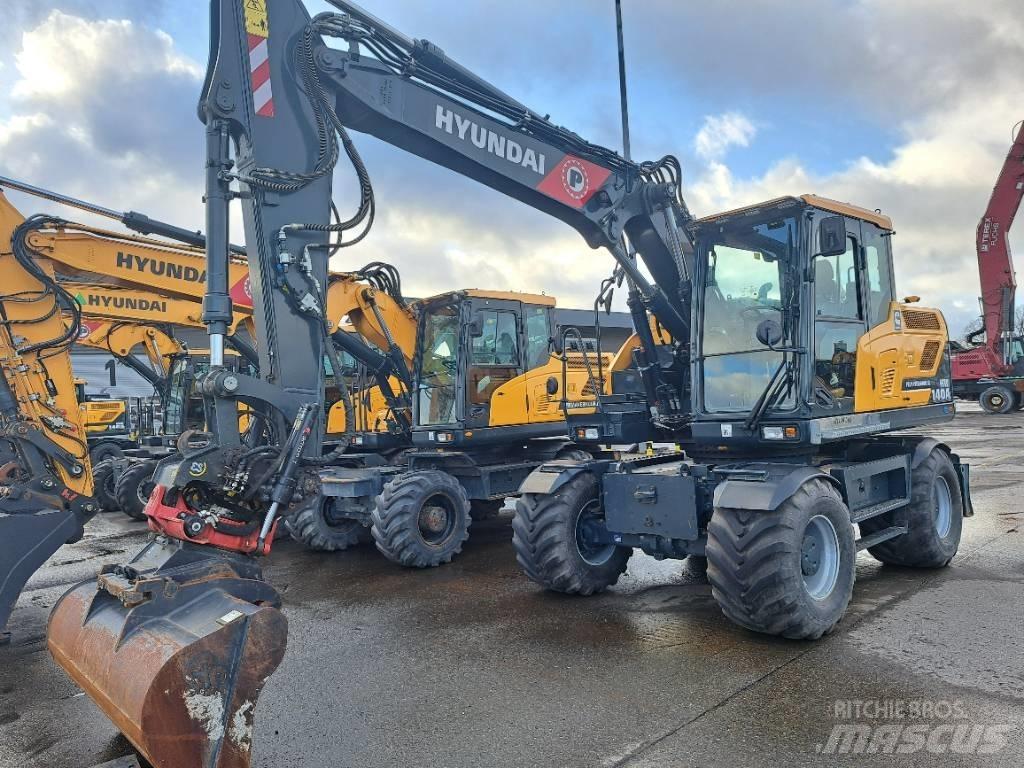 Hyundai HW140A Escavadoras de rodas