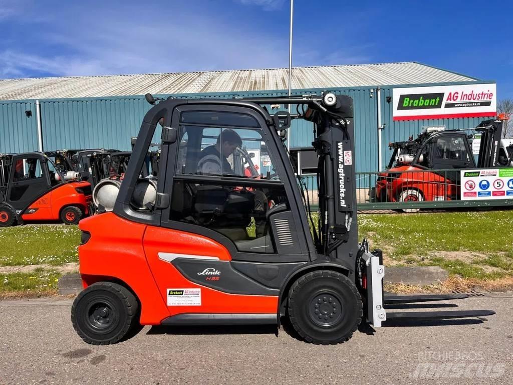 Linde H35T-01 Empilhadores a gás