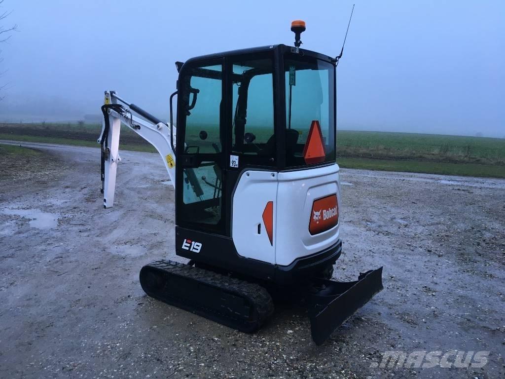 Bobcat E 19 Mini Escavadoras <7t