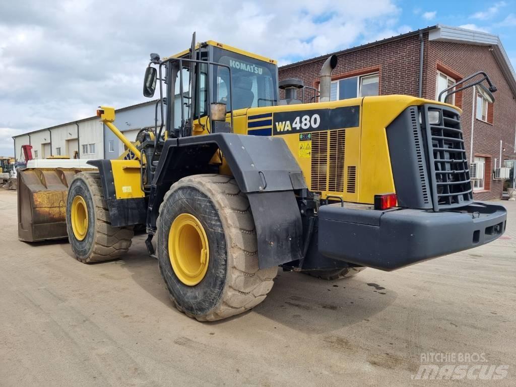Komatsu WA 480-6 Pás carregadoras de rodas