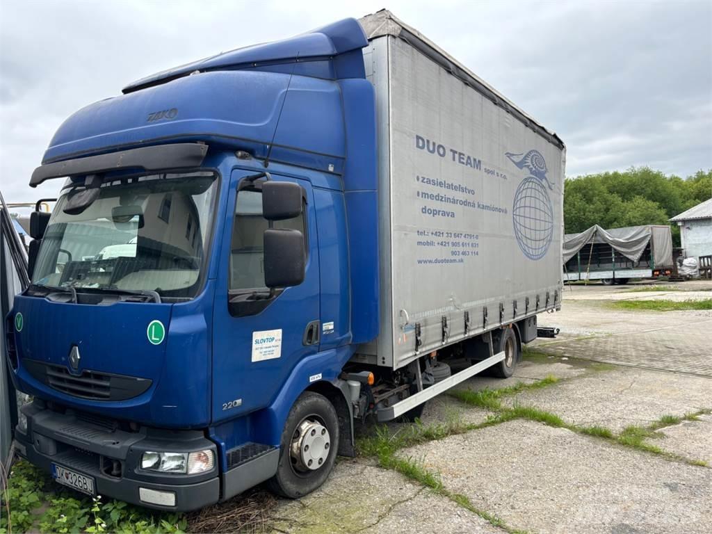 Renault MIDLUM 220 Camiões estrado/caixa aberta