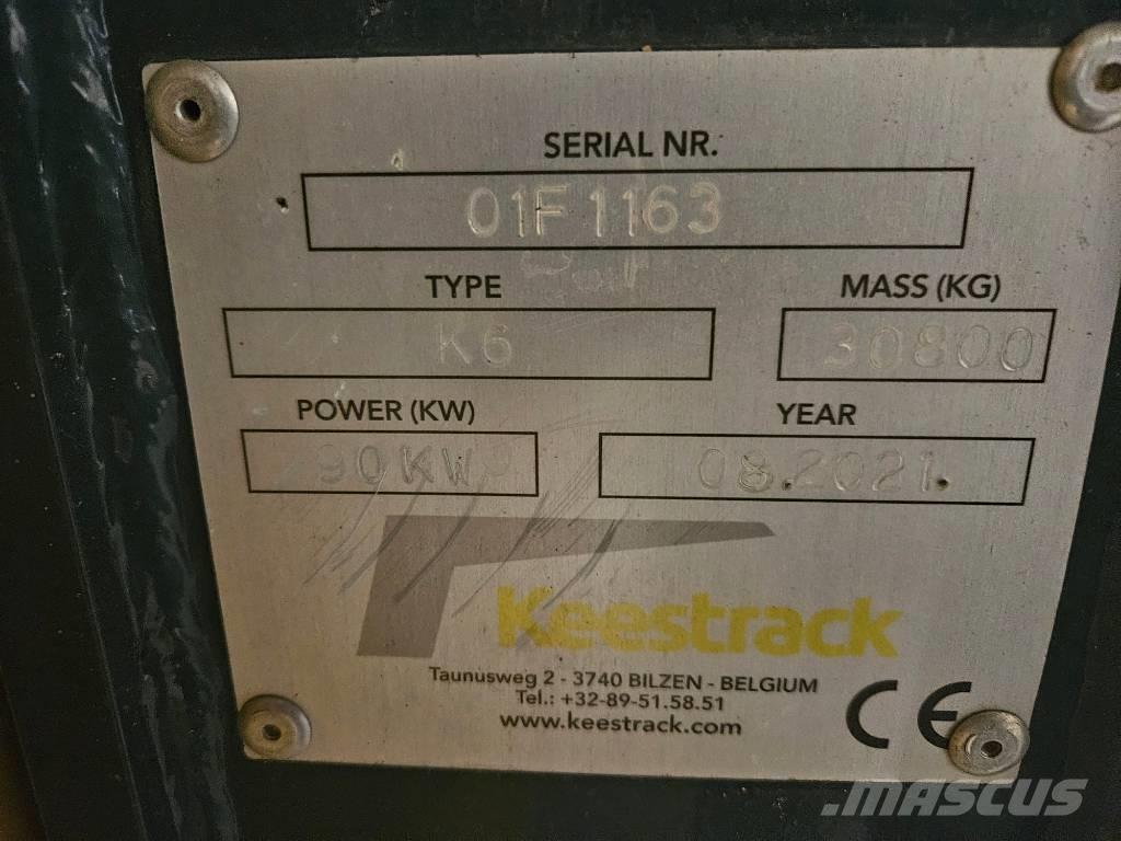 Keestrack K 6 Crivos móveis
