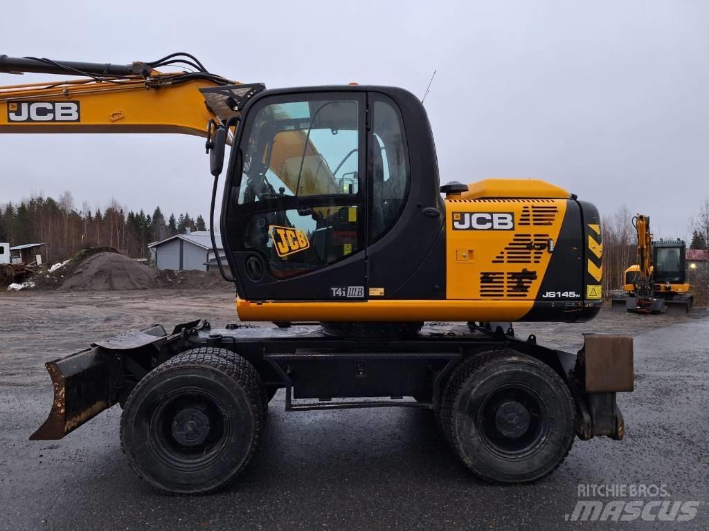 JCB JS 145 W Escavadoras de rodas