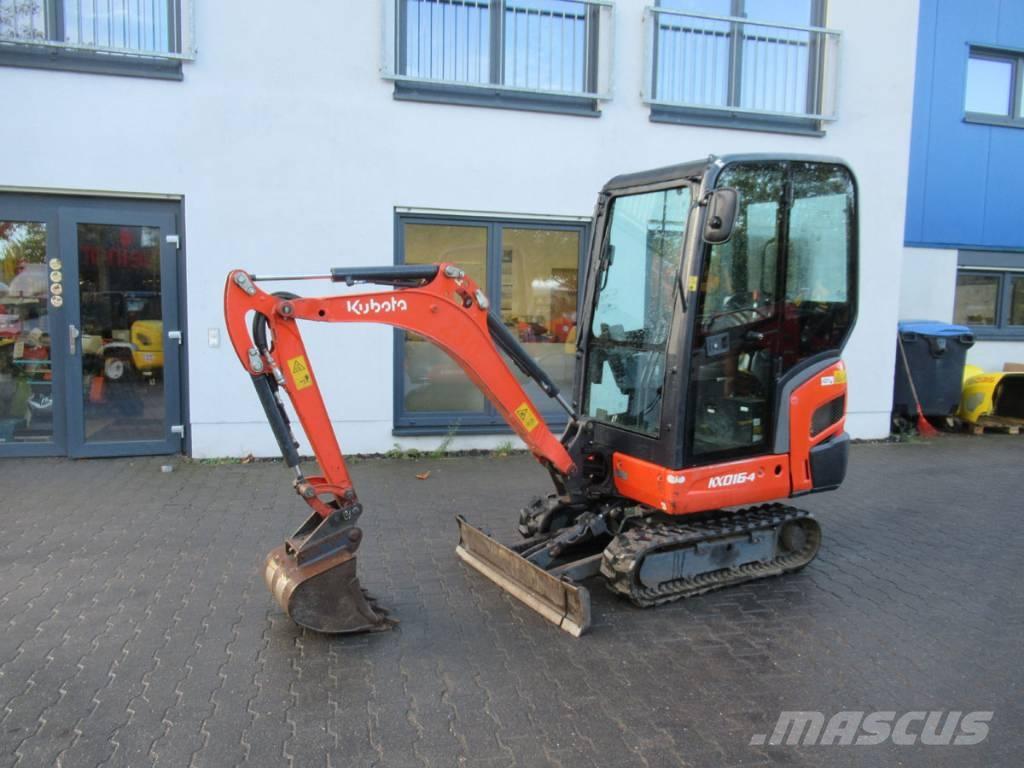 Kubota KX 016-4 Mini Escavadoras <7t