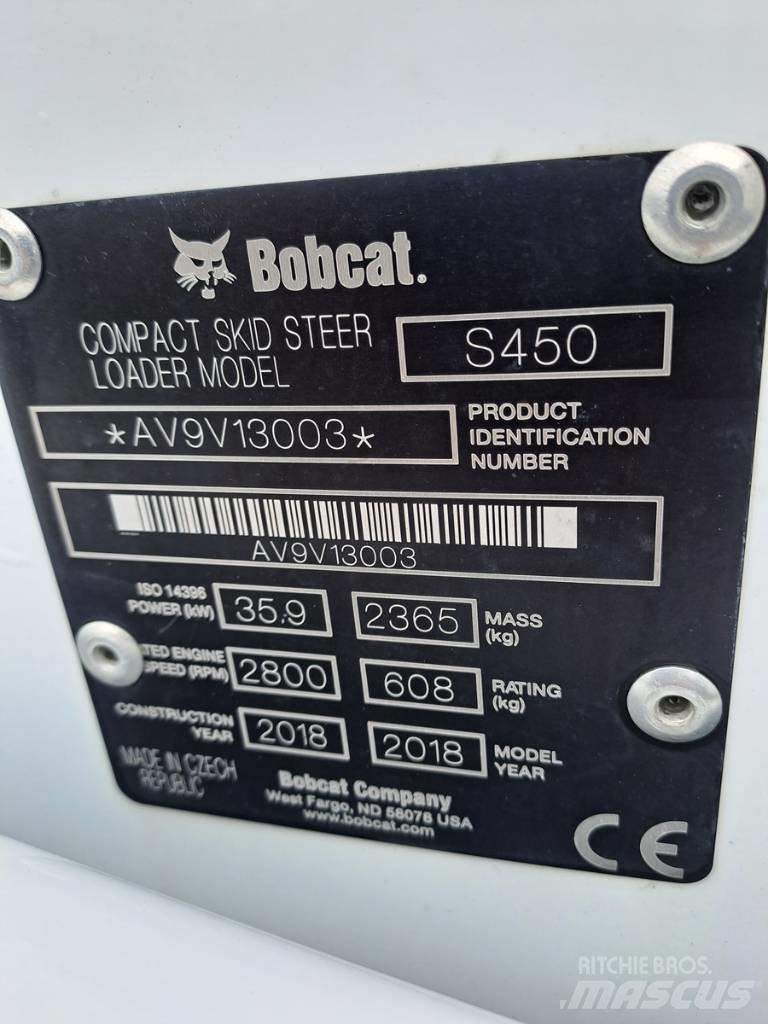 Bobcat S 450 Carregadoras de direcção deslizante