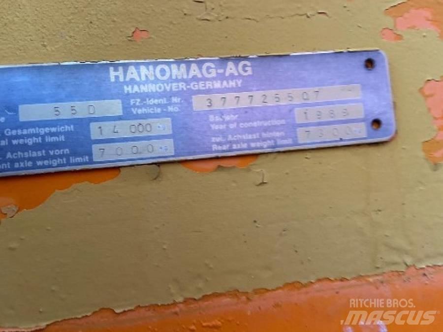 Hanomag 55 D Pás carregadoras de rodas