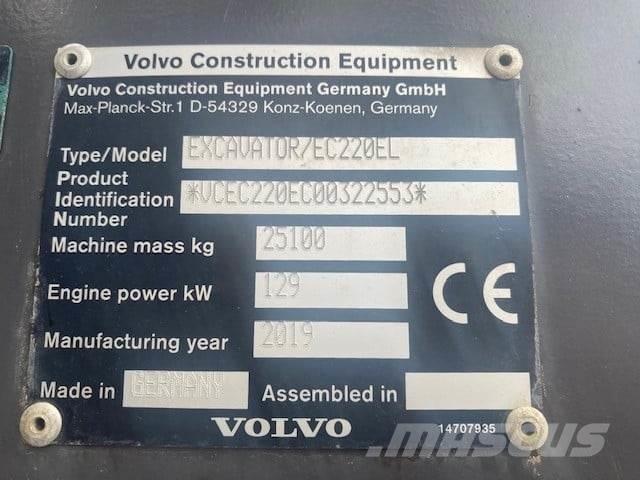 Volvo EC220EL Escavadoras de rastos