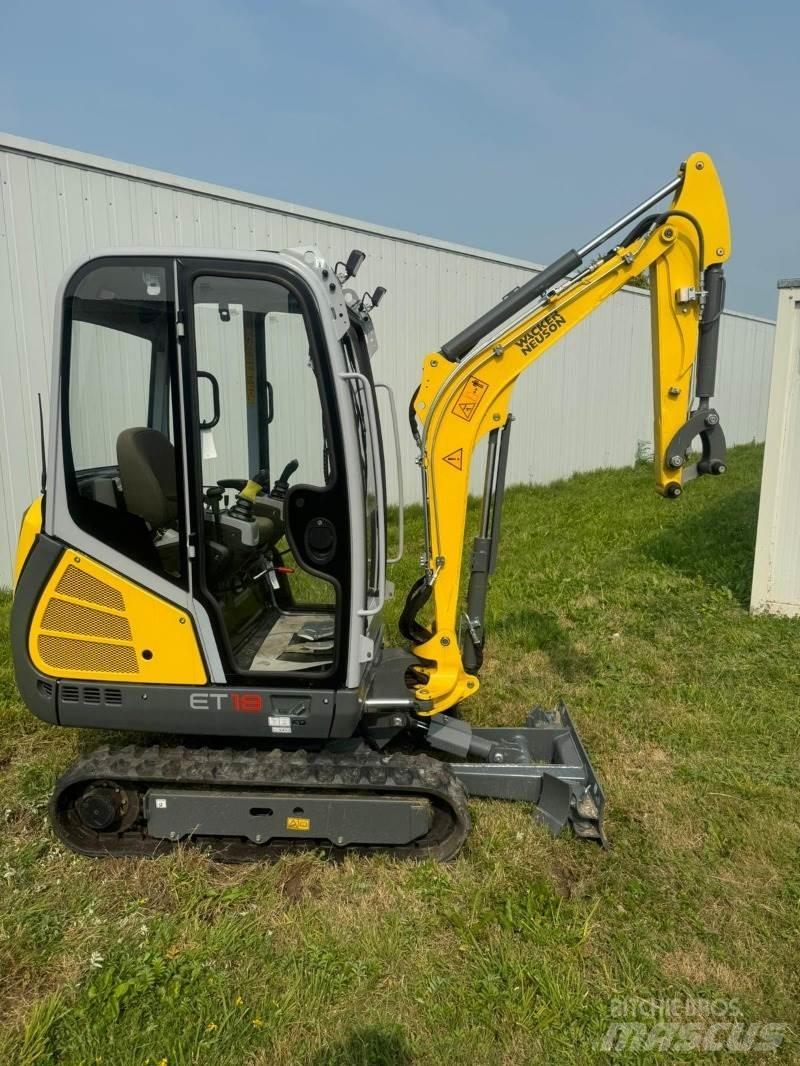 Wacker ET 18 Mini Escavadoras <7t