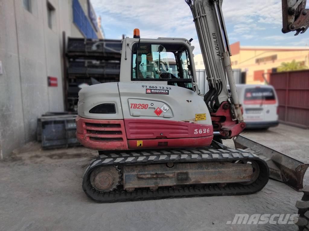 Takeuchi TB290 Mini Escavadoras <7t