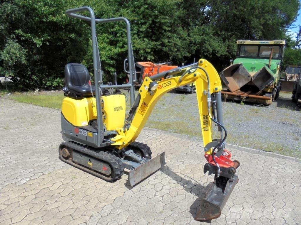 Wacker Neuson 803 Mini Escavadoras <7t