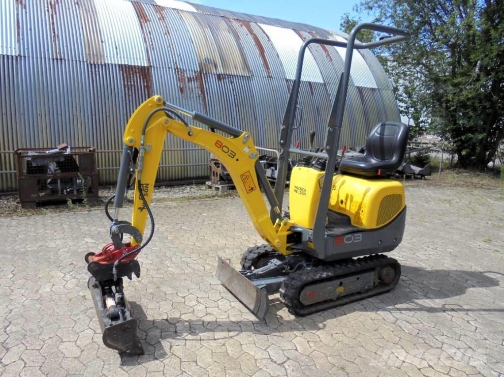 Wacker Neuson 803 Mini Escavadoras <7t
