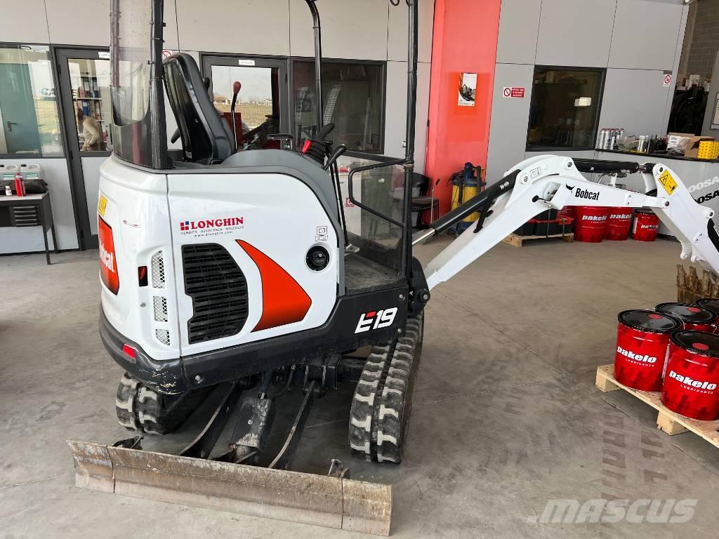 Bobcat E19 Mini Escavadoras <7t