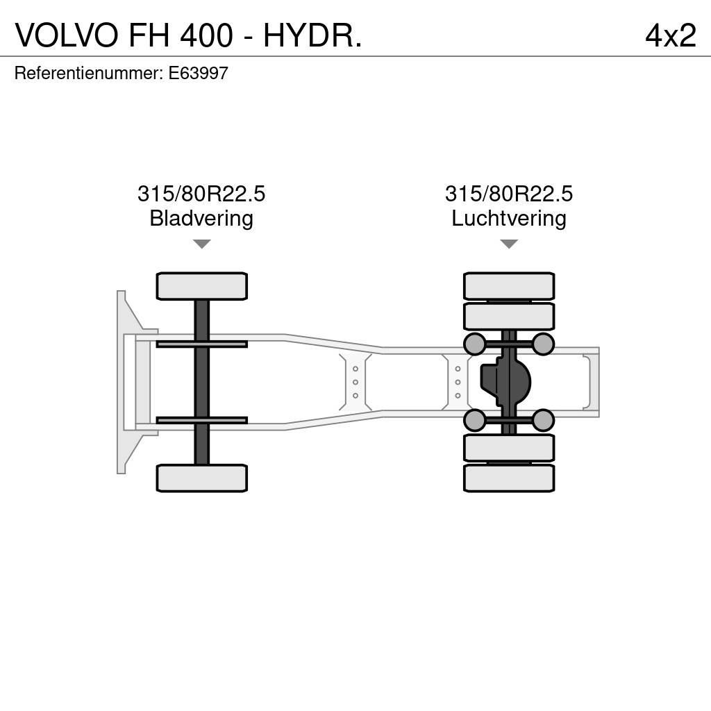 Volvo FH 400 - HYDR. Tractores (camiões)
