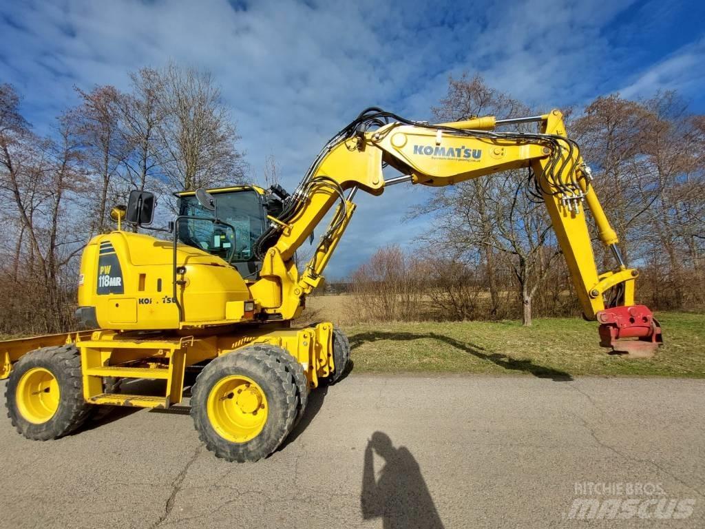 Komatsu PW 118 MR -8 Escavadoras de rodas