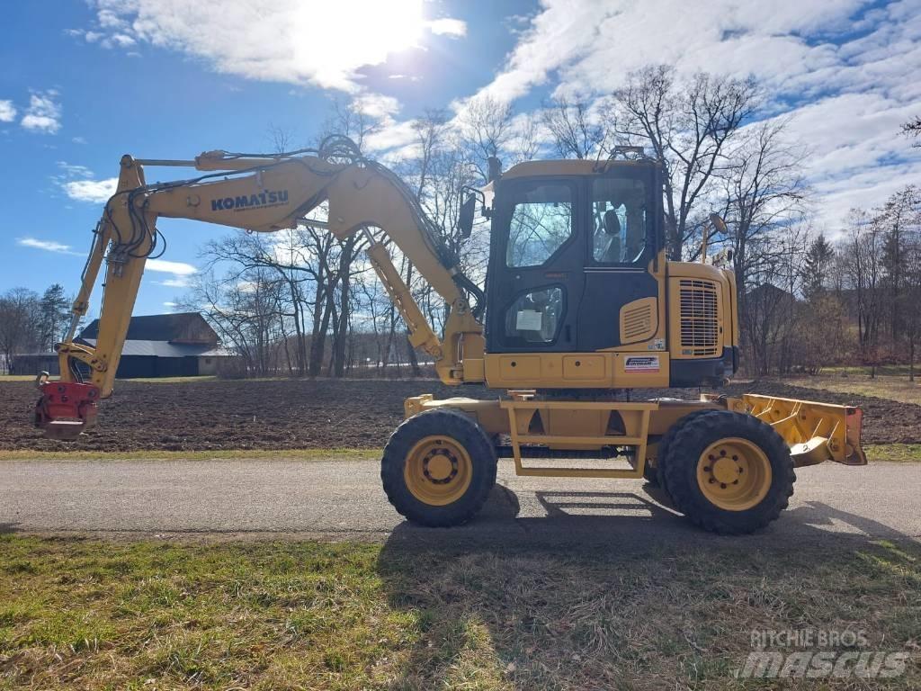 Komatsu PW 118 MR -8 Escavadoras de rodas
