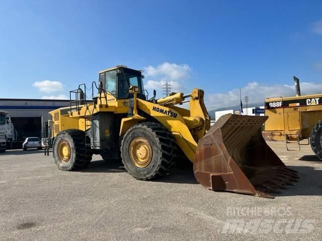 Komatsu WA 600-6 Pás carregadoras de rodas