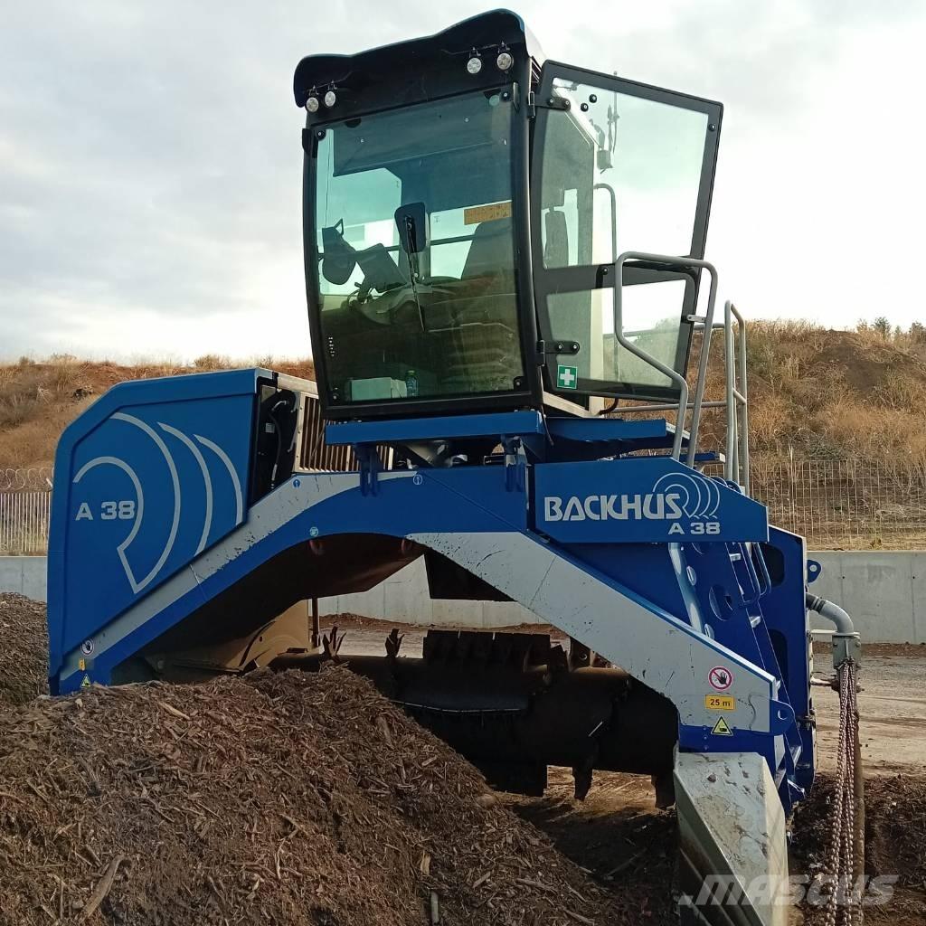 Backhus A 38 Viradores de compostagem
