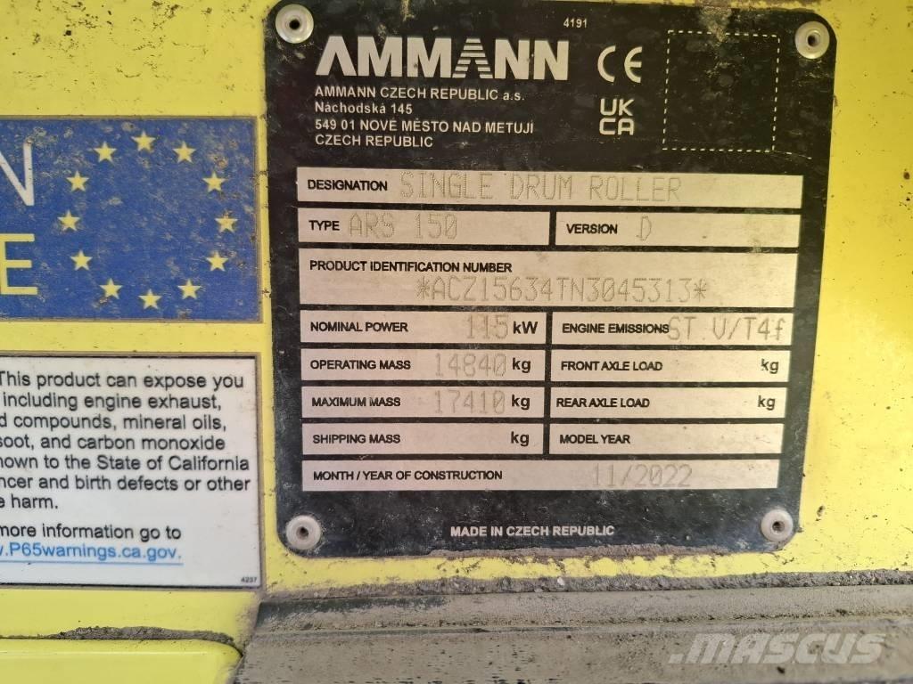 Ammann ARS 150D Saltitões
